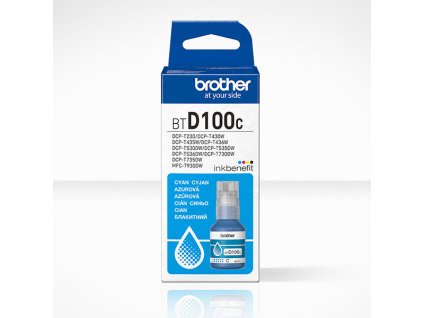 Brother originál ink BTD100C, cyan, 5000str., 48.8ml