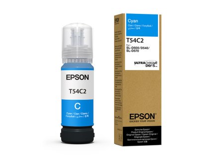 Epson originál ink C13T54C220, cyan