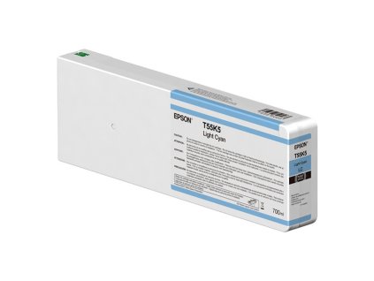 Epson originál ink C13T55K500, light cyan