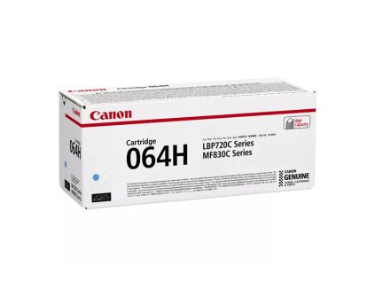 Canon originál toner 064HC, 4936C002, cyan, high capacity