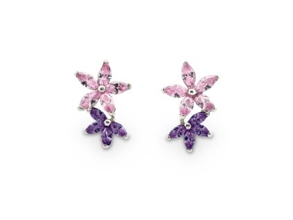 464.90 2kyt B šroubek pink+ametyst