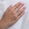 Prsten z bílého zlata s přírodními diamanty 516.90
