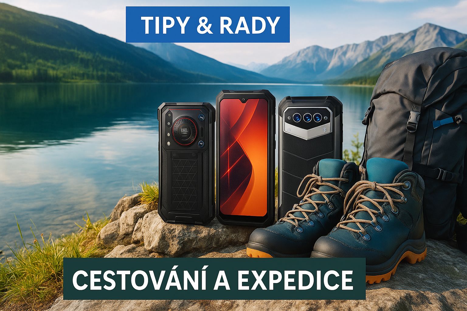 Nejlepší odolné telefony pro cestování a expedice