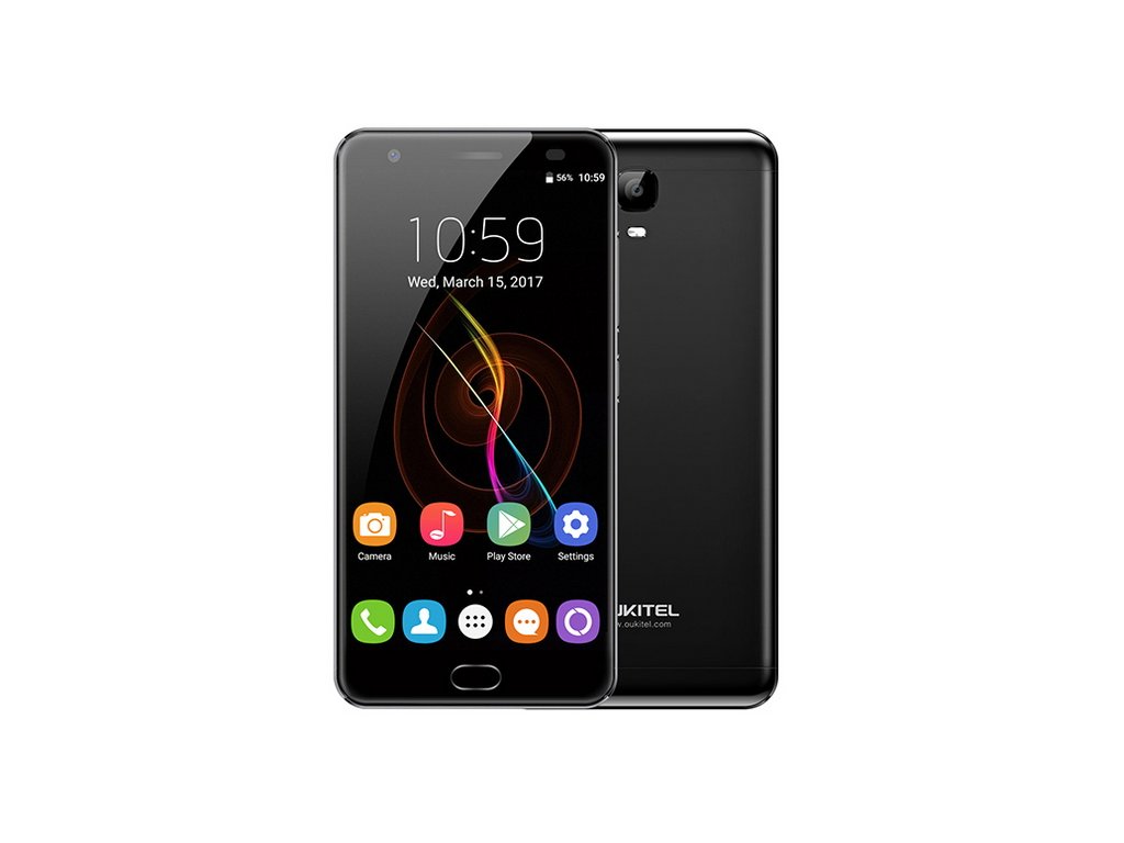 Oukitel K6000 Plus 4GB RAM, LTE, 13MPx, 6000mAh + prodloužená záruka, gelové pouzdro a folie