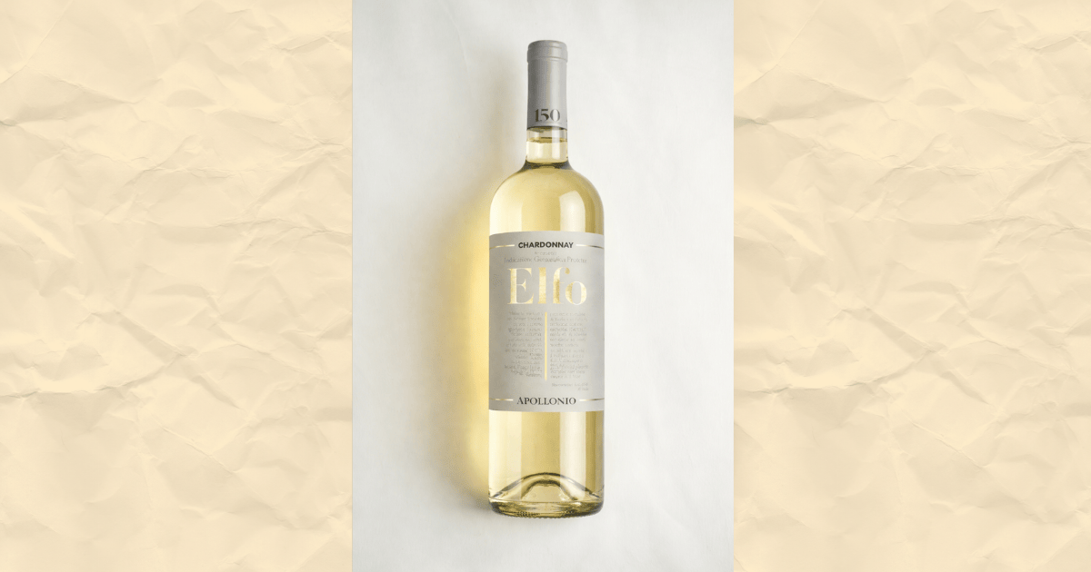 ELFO CHARDONNAY BIANCO SALENTO IGP APOLLONIO 2023 - jednoduchos5, kvalita, elegancia