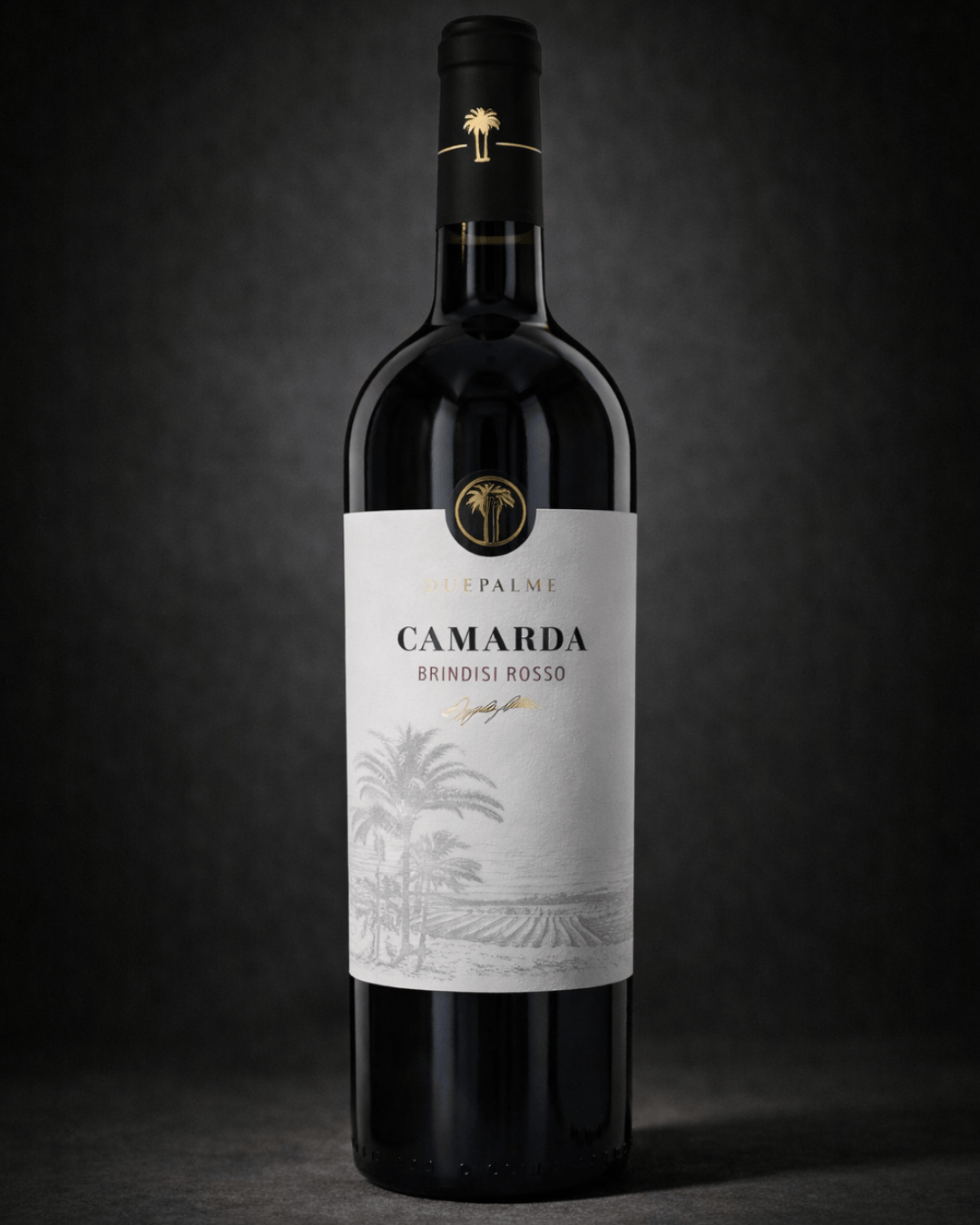 Camarda Brindisi Rosso DOC Cantine Due Palme: autentické červené víno z juhu Talianska