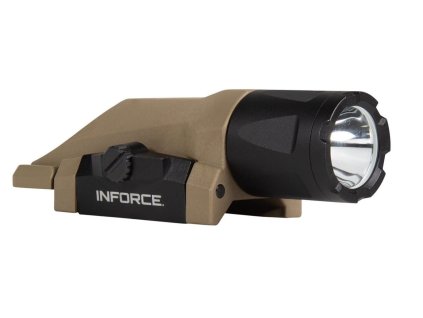 Zbraňová svítilna Inforce WML GEN3 White / IR pro dlouhé zbraně – FDE
