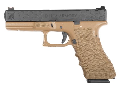 Delta Armory GBB plynová pistole P03 G-series - Písková