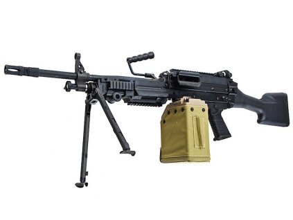 AEG kulomet Lambda Defence MK48 MK3 / 1,6 J 16,5" – Černá