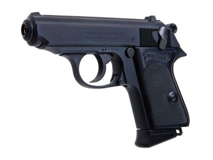 Maruzen GBB plynová pistole Walther PPK/S (plastový závěr) - Černá