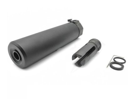 Tlumič hluku Angry Gun QD SOCOM556 s ražením / 14mm CCW – BLK