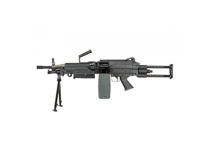 Kulomet airsoftový Specna Arms SA-249 PARA CORE™ X-ASR / 6mm BB, 10,5" – BLK