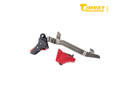 Spoušť Timney Triggers Alpha Glock Gen. 3-4 – RED