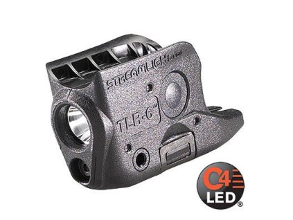 Podvěsná zbraňová svítilna Streamlight TLR-6 Glock 42/43 – BLK