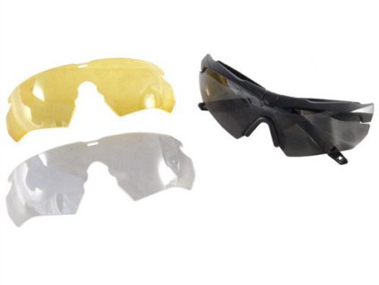 Brýle CROSSBOW sada 3skla plus Hardcase