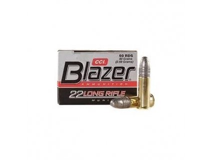 4042 naboj kulovy cci blazer high velocity 22 lr 40gr solid
