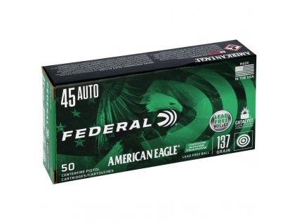 4078 naboj kulovy federal american eagle 45 acp 140gr irt