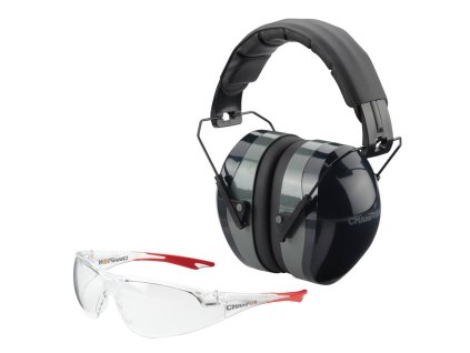 41873 sada streleckych bryli a sluchatek champion targets cire bryle pasivni sluchatka gry