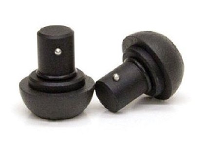 Atlas Bipod výměnné koncovky – GUMA – BLK