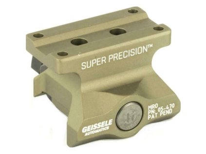 Montáž Geissele Super Precision pro Trijicon MRO lower 1/3 co-witness – DDC