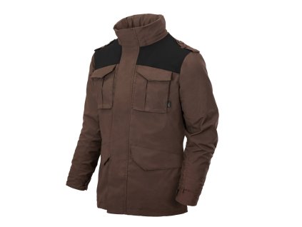 HELIKON bunda COVERT M-65 Jacket(R) - Hnědá/černá (Velikost XS)