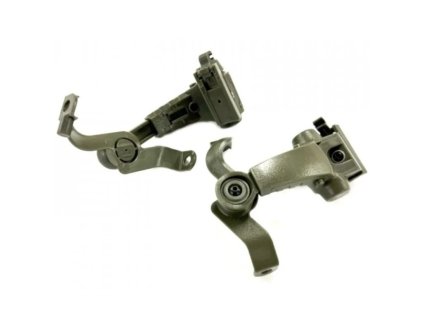 EARMOR M16A adaptéry na helmu pro headset M32 PLUS, ARC montáž - Zelená