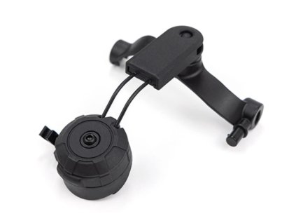 EARMOR M19C adaptéry na helmu pro headset M31/ M32 PLUS, ARC montáž - Černá