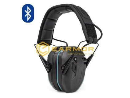 EARMOR elektronická sluchátka M300T Bluetooth - Černá