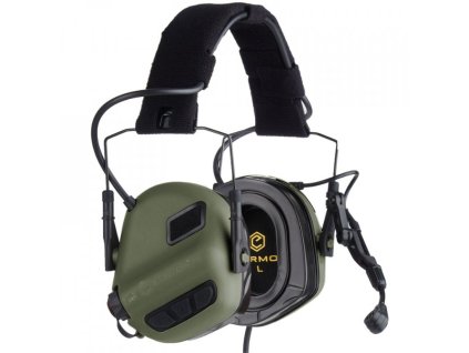 EARMOR taktický headset M32 PLUS - Zelená (Foliage Green)