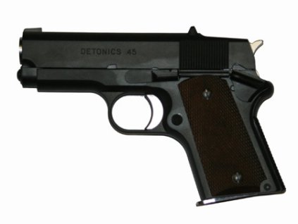 TM GBB plynová pistole Detonics.45 Combat Master - Černá