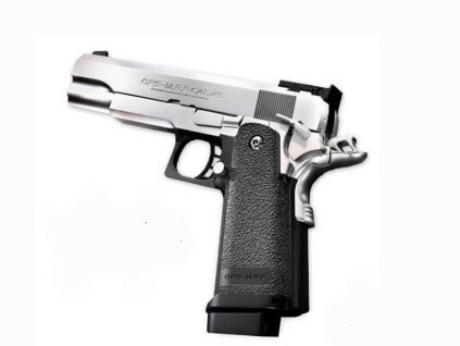 TM GBB plynová pistole Hi-Capa 5.1 - Stříbrná (Chrome Stainless)