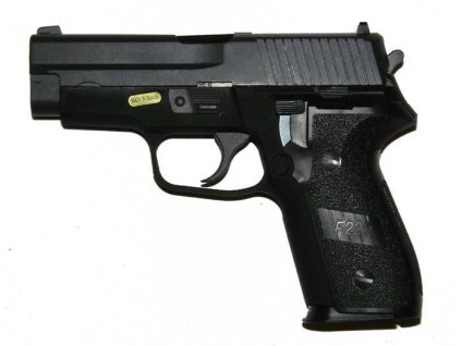WE GBB plynová pistole SIG P228 - Černá