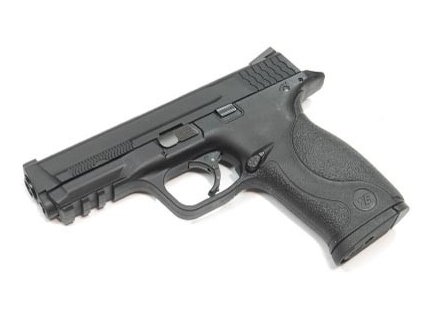 WE GBB plynová pistole MP9 Big Bird Dragon Scale - Černá