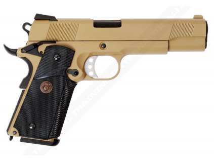 WE GBB plynová pistole M.E.U. SOC (bez RIS lišty) - Písková