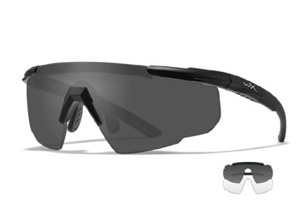 Brýle SABER ADVANCED Smoke Grey plus Clear Lens/Matte black frame