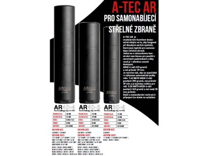 8380 tlumic a tec ar 40 3 modulovy pro raze do 223 5 56mm na zavit m13x1mm lh aug
