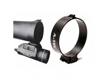 8740 adapter a lock a ring ma50 prumer 49 5mm pro odpovidajici tlumic s hackem a railem