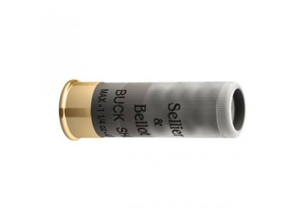 9100 brokovy naboj sellier bellot 12 70 buck shot 36 g brok 8 43 mm baleni 25 ks