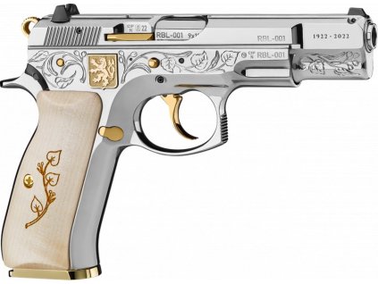 Pistole samonabíjecí CZ 75B „Řád Bílého lva“, ráže 9 mm Luger – limitovaná edice 100 ks