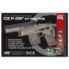 ASG CO2 pistole CZ P-09 GBB, ráže 4,5mm - Písková