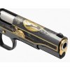 Pistole samonabíjecí Colt 1911 Alexander the Great, ráže .38 Super, hlaveň 5" – BLK/GLD