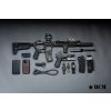Set pažbení BCM GUNFIGHTER Stock Kit Mod 2 MK2RMS M1T0 – BLK