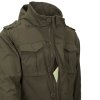 HELIKON bunda COVERT M-65 Jacket(R) - Taiga Green/černá (Velikost XS)