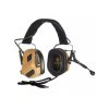 EARMOR taktický headset M32 PLUS - Coyote Brown