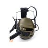 EARMOR střelecká sluchátka s mikrofonem M33 EN352 SET - Coyote Brown