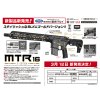 TM GBBR plynová puška MTR16 ZET System Gold Edition – BLK/GLD