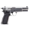 WE GBB plynová pistole Browning Hi-Power MK3 - Stříbrná