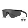 Brýle SABER ADVANCED Smoke Grey plus Clear Lens/Matte black frame