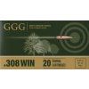 Náboj kulový GGG .308 WIN / FMJ 147 gr