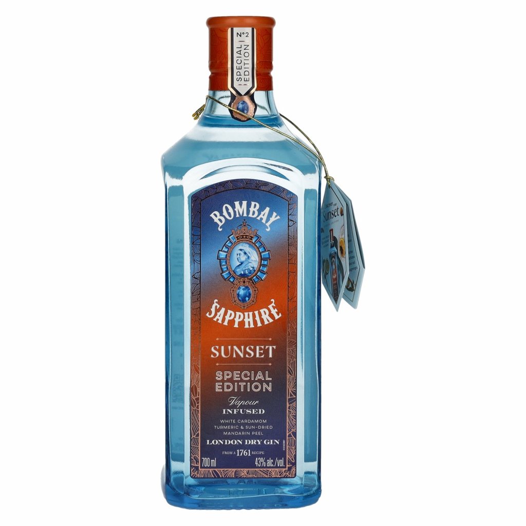 Bombay Sapphire Sunset 43% 0,5L Gin špeciálna edícia alkohol red bear brarislava